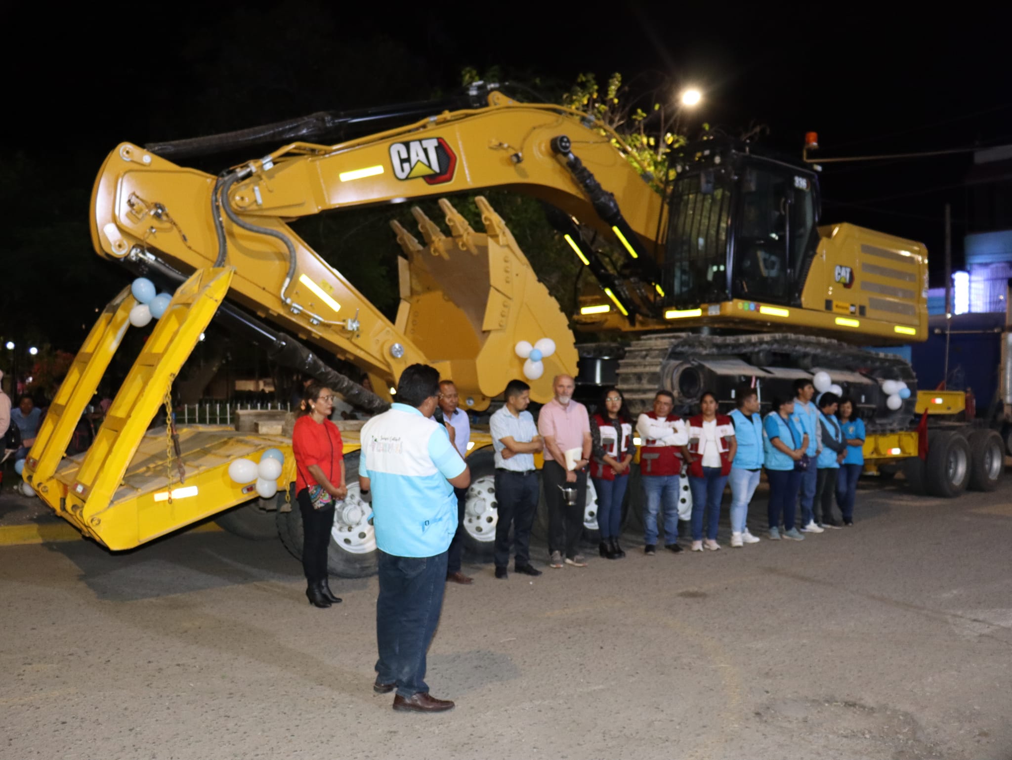 KITS DE MAQUINARIAS NUEVAS DE LA LINEA AMARILLA, UNA GESTION ANTE EL GOBIERNO CENTRAL PARA PREVENIR EL FEN EN NUESTRA PROVINCIA.